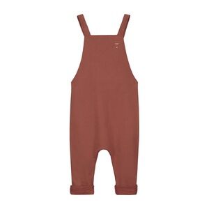 Gray Label Short Leg Salopette Overalls Kids Brown Overalls 3/4 Years